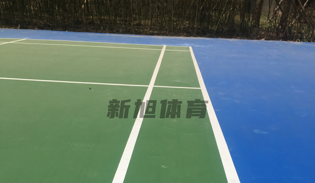河南bb艾弗森官网硅pu球场施工