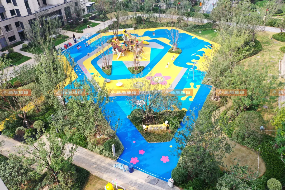 bb艾弗森官网小区epdm场地完工