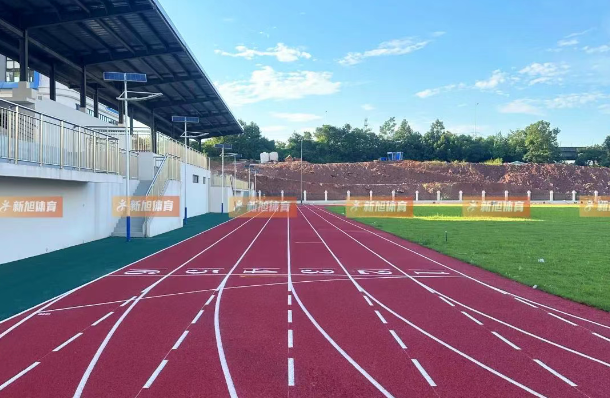bb艾弗森官网赣州学校塑胶跑道建设落成